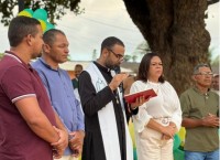 Prefeitura de Pitimbu inaugura primeira praça no Assentamento Primeiro de Março e amplia obras na zona rural
